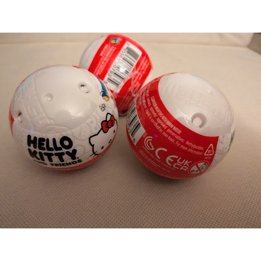 Mash'ems Hello Kitty & Friends Series 1 Squishy Surprise Toy Lot of 3